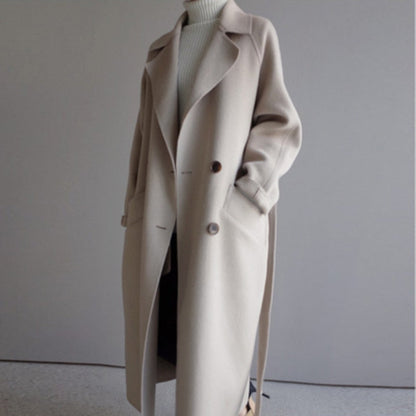 Stilværk™ | Elegant Uldfrakke