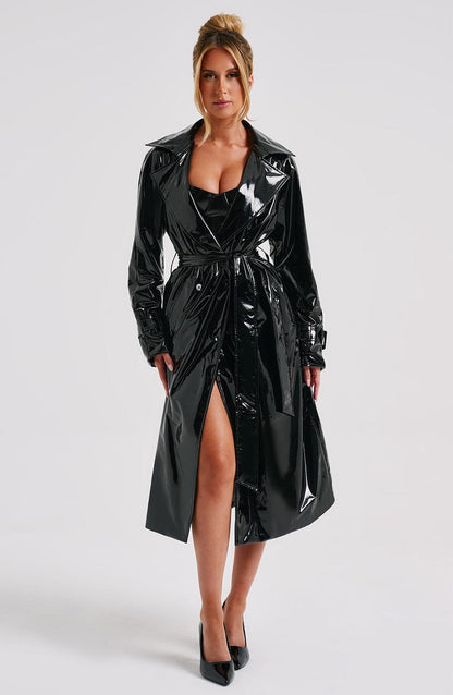 Topfitters™ | Dynasty Trenchcoat - Zwart