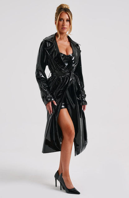 Topfitters™ | Dynasty Trenchcoat - Zwart