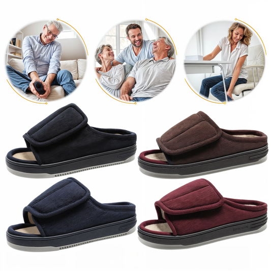 Stilværk™ Comfort Slippers | Den ideelle løsning til ømme fødder – til både mænd og kvinder!